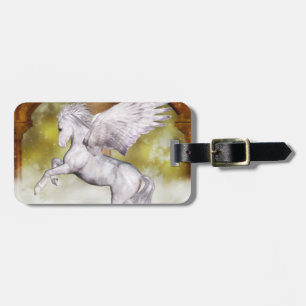 Etiqueta De Bagagem Pegasus elegante