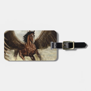 Etiqueta De Bagagem Pegasus na asa