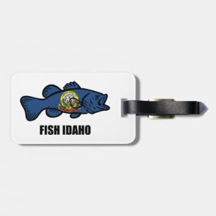 Etiqueta De Bagagem Peixe Idaho