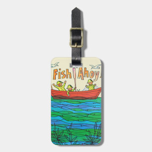Etiqueta De Bagagem Peixes Ahoy!