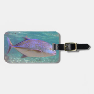 Etiqueta De Bagagem Peixes de Havaí Trevally
