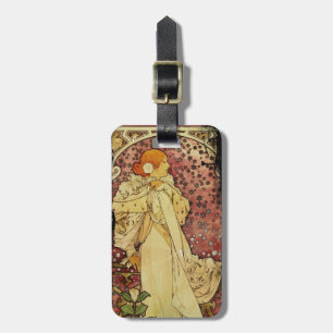 Etiqueta De Bagagem Pena do La de Camilias ou senhora de Camelias