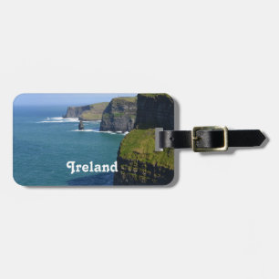 Etiqueta De Bagagem Penhasco irlandês de Moher