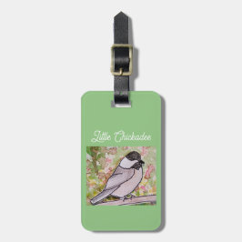 Etiqueta De Bagagem Pequeno Chickadee
