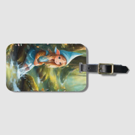 Etiqueta De Bagagem Pequeno pombo giro no rio