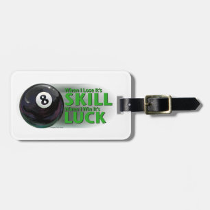 Etiqueta De Bagagem Perder Skill Ganhou 8 Bola da Sorte