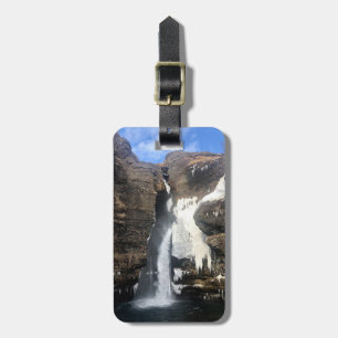 Etiqueta de bagagem personalizada - cachoeira da I