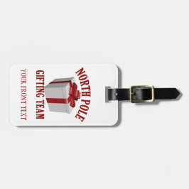 Etiqueta de bagagem personalizada da Equipe de Pre