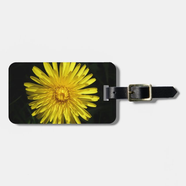 Etiqueta de Bagagem Personalizada Dandelion (Frente Horizontal)