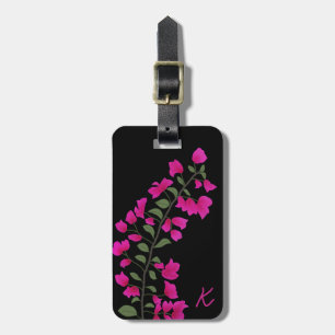 Etiqueta de Bagagem Personalizada de Bougainvillea