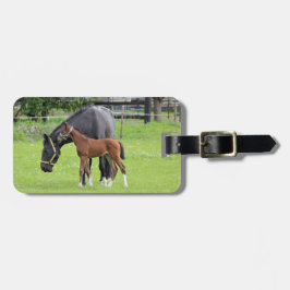 Etiqueta de bagagem personalizada de Horse Lover