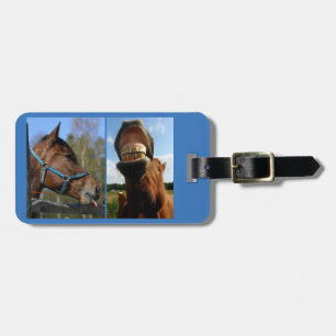 Etiqueta de bagagem personalizada de Horse Lover