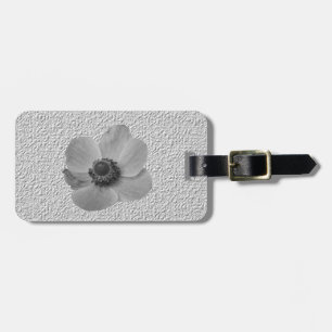 Etiqueta de Bagagem Personalizada do Anemone Vinta