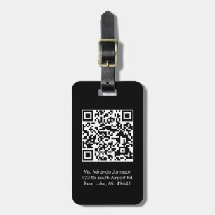 Etiqueta de Bagagem Personalizada do CÓDIGO QR Pre