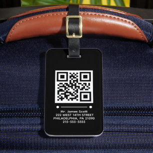 Etiqueta de Bagagem Personalizada do CÓDIGO QR Pre