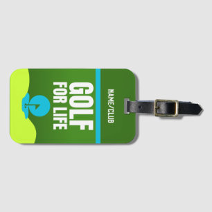 Etiqueta de Bagagem Personalizada do Golf Club