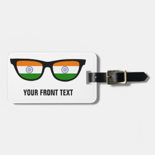 etiqueta de bagagem personalizada do Indian Shades