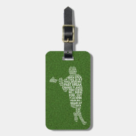 Etiqueta de Bagagem Personalizada Do Jogador De La