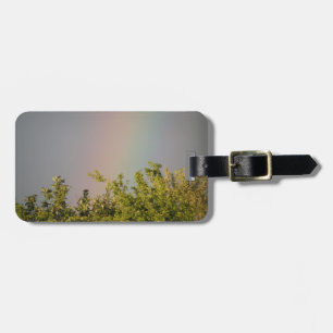 Etiqueta de Bagagem Personalizada do Rainbow Sky