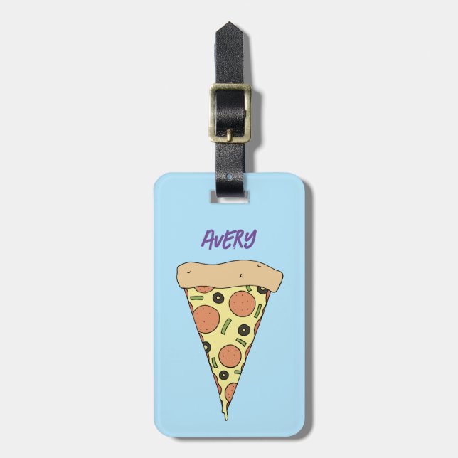 Etiqueta de Bagagem Personalizada do Ventilador da (Frente Vertical)
