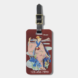 Etiqueta de Bagagem Personalizada do Viagem para o