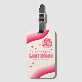 Etiqueta de Bagagem Personalizada para Último Fim