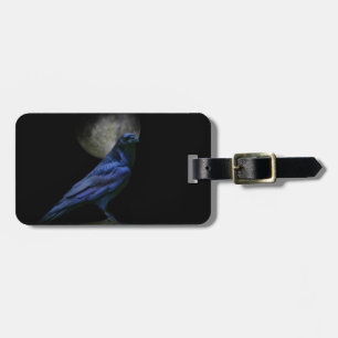 Etiqueta de Bagagem Personalizada Raven de Estilo