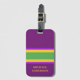 Etiqueta De Bagagem Personalizado do Mardi Gras