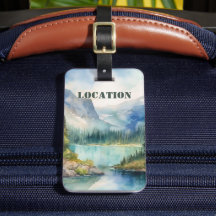 Personalizado Montanha Rústica 