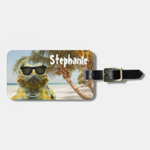 Etiqueta De Bagagem Personalizar o Summer Beach Fun
