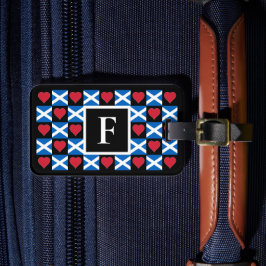 Etiqueta De Bagagem Personalizar Sinalizador Escócia Personalizado Ini