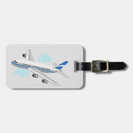 Etiqueta De Bagagem Personalize Avião