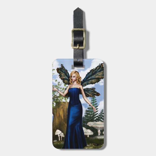 Etiqueta De Bagagem Personalize o produto (Frente Vertical)