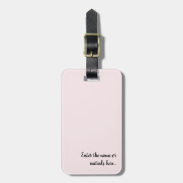 Etiqueta De Bagagem  Personalized Custom Luggage Tag