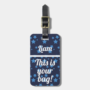 Etiqueta De Bagagem Personalizou isto é seu Tag engraçado da bagagem