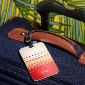 Etiqueta De Bagagem Personized Minimalist Luggage Tag