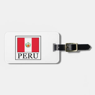 Etiqueta De Bagagem Peru