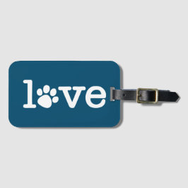 Etiqueta De Bagagem Pet love