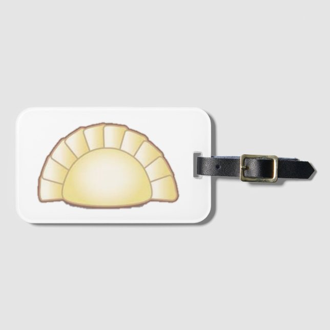 Etiqueta de Bagagem Pierogi (Frente Horizontal)