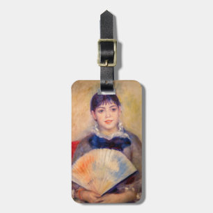 Etiqueta De Bagagem Pierre-Auguste Renoir - Menina com um Leque