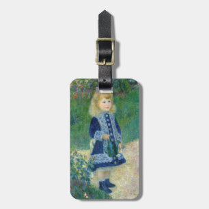 Etiqueta De Bagagem Pierre-Auguste Renoir - Uma Menina com um Regador