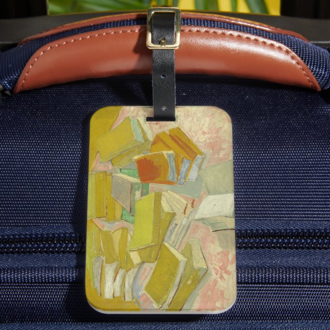 Etiqueta De Bagagem Pilares dos romances franceses | Vincent van Gogh (Frente Insitu 2)