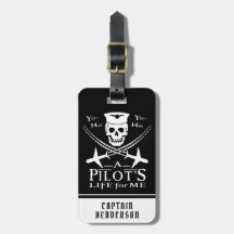 Piloto Funny Skull Aviões Piram Humor| Personaliza