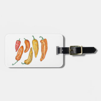 Etiqueta De Bagagem Pimentos