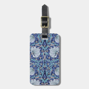 Etiqueta De Bagagem Pimpernel Blue, William Morris