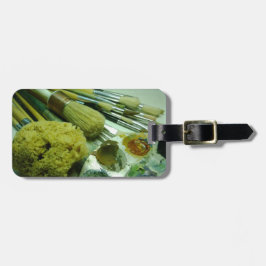 Etiqueta De Bagagem Pincéis e Pintura