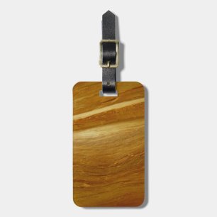 Etiqueta De Bagagem Pine Wood II Faux Textura em madeira
