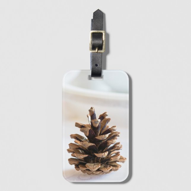 Etiqueta De Bagagem Pinecona (Frente Vertical)