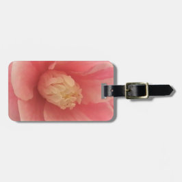 Etiqueta De Bagagem Pink Camellia