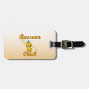 Etiqueta De Bagagem Pintinho Bassoon